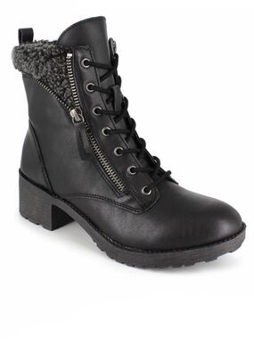 ZiGi Soho Black Sandye Zipper Boots Size 10 NEW